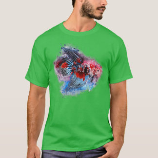 Bekämpfung von Fischmännchen Koi Long Fin T-Shirt