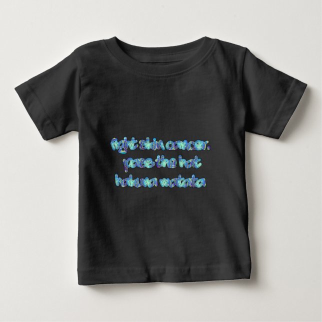 Bekämpfung von Hautkrebs, Übergabe des Hutes, Haku Baby T-shirt (Vorderseite)