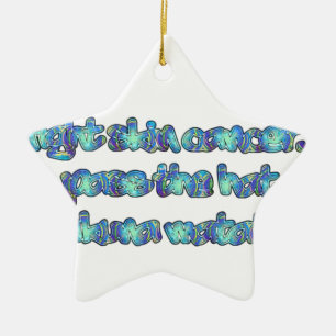 Bekämpfung von Hautkrebs, Übergabe des Hutes, Haku Keramik Ornament