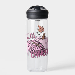 Bekämpfung von Krebs Football Pumpkin Brustkrebs Trinkflasche