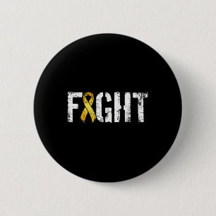Bekämpfung von Krebs im militärischen Stil im Kind Button