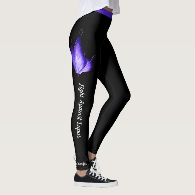 Bekämpfung von Lupus-Benutzerwörtern - Frauen-Legg Leggings (Rechts)