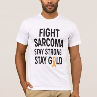 Bekämpfung von Sarcoma - Bleibe einer starken, Ble T-Shirt