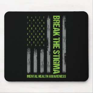 Bekämpfung von Stigma Psychische Gesundheit S Bewu Mousepad