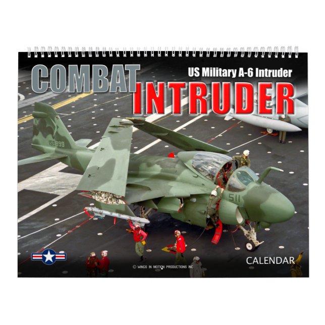 BEKÄMPFUNGSINTRUDER - A-6-Intruder Kalender (Titelbild)