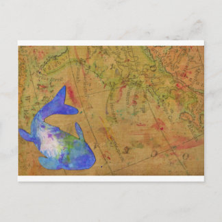 Bekannte Meere Postkarte