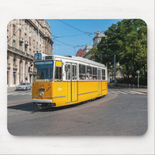 Bekannte Straßenbahn 2 in Budapest, Ungarn Mousepad