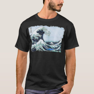 Bekannte Vintage japanische Kunst Great Wave Remi T-Shirt