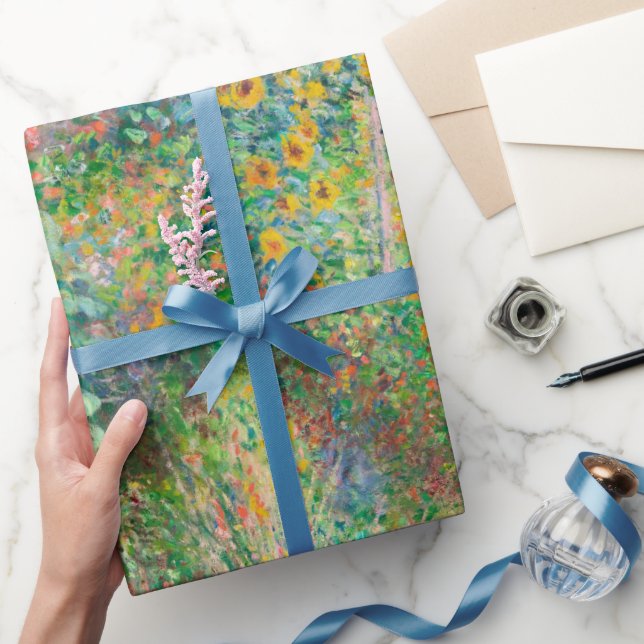 Bekanntes Claude Monet Malpapier Geschenkpapier (Schenken)