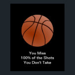 Bekanntes Motivierend Zitat Basketball Poster<br><div class="desc">Ich Liebe dieses Spiel. Beliebte Sportarten - Basketball Game Ball Image.</div>