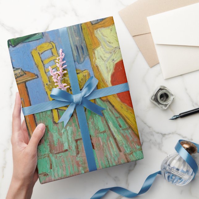 Bekanntes van Gogh Gemälde Wrapping Paper Geschenkpapier (Schenken)