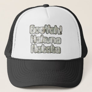 Bekanntes Vintages BooYah Hakuna Matata Designer T Truckerkappe