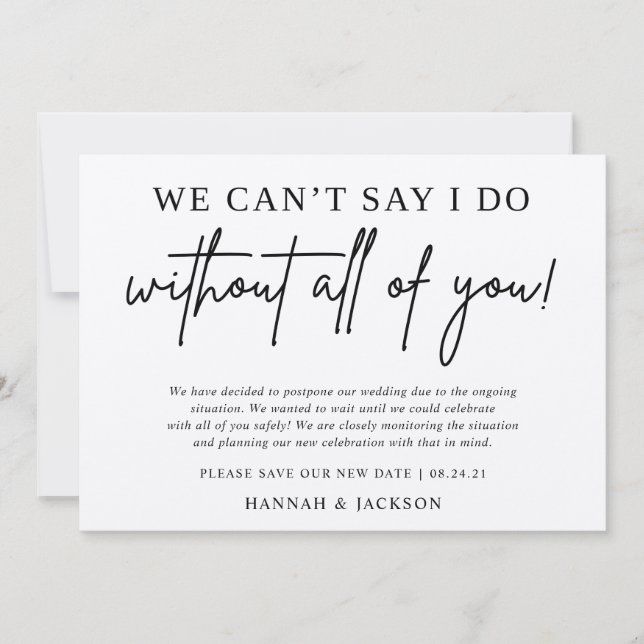 Bekanntgabe der Hochzeitverlängerung Rette Neudatu (Vorderseite)