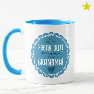 Bekanntgabe der Schwangerschaft eines Jungen Neue Tasse