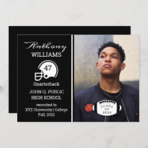 Bekanntgabe des Abschlusses des Football Player Fo