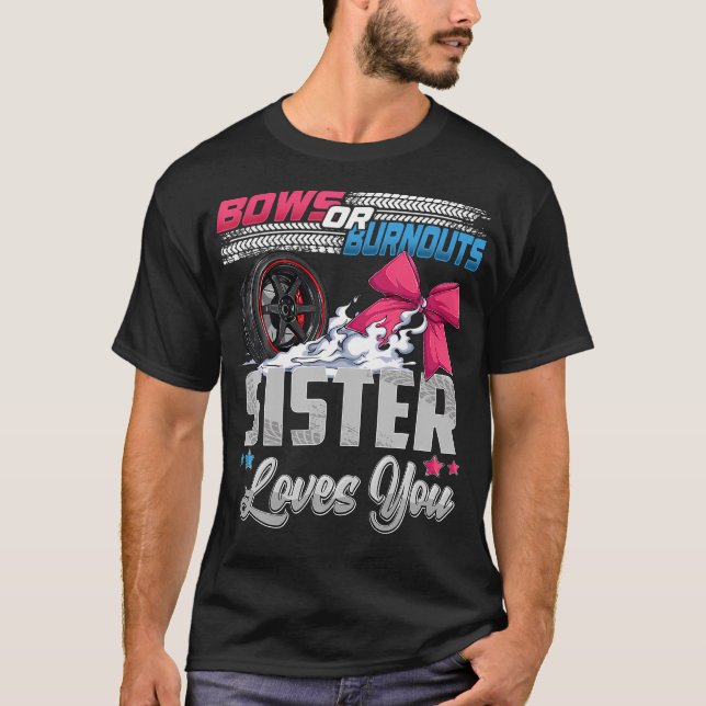 Bekanntgabe des Party von Ausschreibungen oder Bow T-Shirt (Vorderseite)