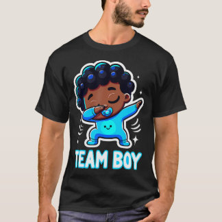 Bekanntgabe des Party von Team Boy Baby Gender T-Shirt