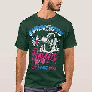 Bekanntgabe von Ausfällen oder Bows Gender Reveal T-Shirt
