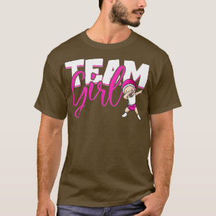 Bekanntgabe von Party-Team-Girl-Baby-Ankündigung f T-Shirt
