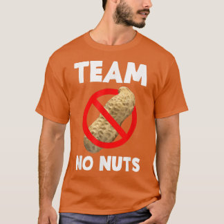 Bekanntgabe von Team No Nuts Gender Reveal 728 T-Shirt