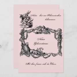 Bekanntgabe zur Geburt – Geburtskarte Einladung