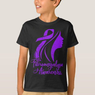 Bekanntheitsfibro Warrior Fighter Patient Grunge T-Shirt