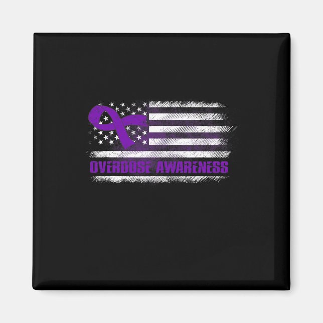 Bekanntheitsflagge Lila Multifunktionsleiste Erhol Magnet (Vorne)