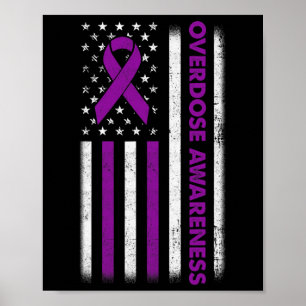 Bekanntheitsflagge Lila Multifunktionsleiste Erhol Poster