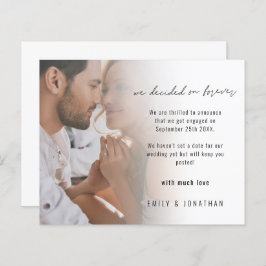 Bekanntmachung der Verlobung für Foto-Skripte