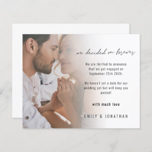 Bekanntmachung der Verlobung für Foto-Skripte