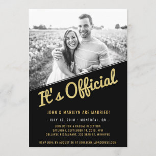 Bekanntmachung und Einladung des Empfangs