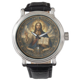 Bekenne deinen Glauben Armbanduhr