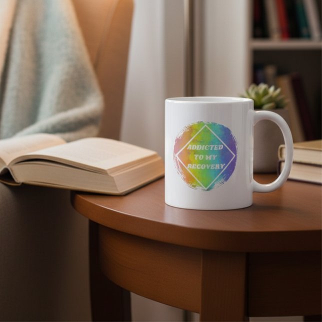 Bekennt sich zu meiner Erholung - NA Narcotics ano Kaffeetasse (Von Creator hochgeladen)