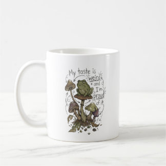 Bekenntnis schlechten Geschmacks – Lustiger Pilz-B Kaffeetasse