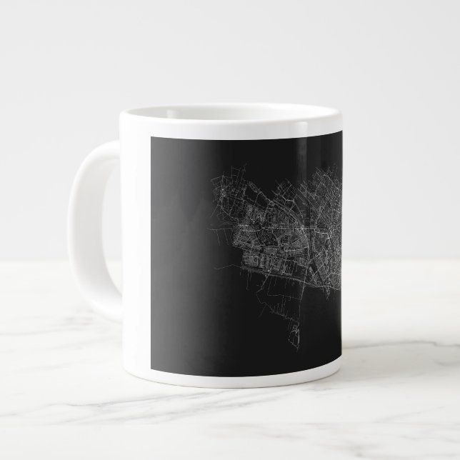 Beker met kaart Jumbo-Tasse (Vorderseite Links)
