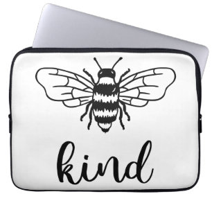 Bekind Black Laptop Sleeve
