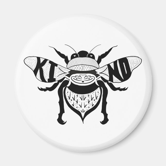 BeKind Circle Kühlschrank Magnet (Vorne)