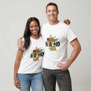BeKind floral  T-Shirt