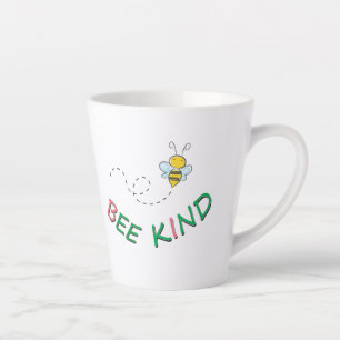 BeKind - Funny Motivierend Zitat Sprichwort und Ku Milchtasse