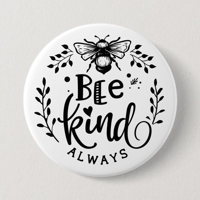 BeKind Immer Taste Button (Vorderseite)