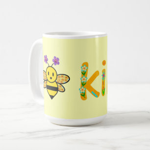 BeKind Whimsical Floral Kaffeetasse