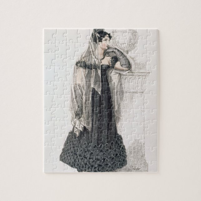 Beklagenkleid, Modegeck von Ackermanns Puzzle (Vertikal)