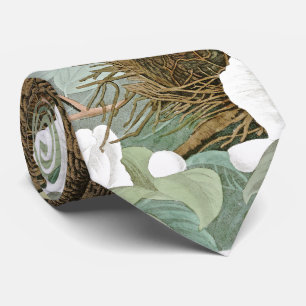 Beklagentauben-Vogel-Blumen Audubon Tier-Krawatte Krawatte