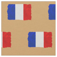 Beklagt die französische Flagge auf Beige