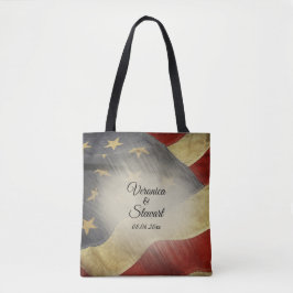 Beklagte Namen und Datum amerikanischer Flaggen