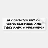 Bekleidet sich Cowboy Kleidung Ranch?