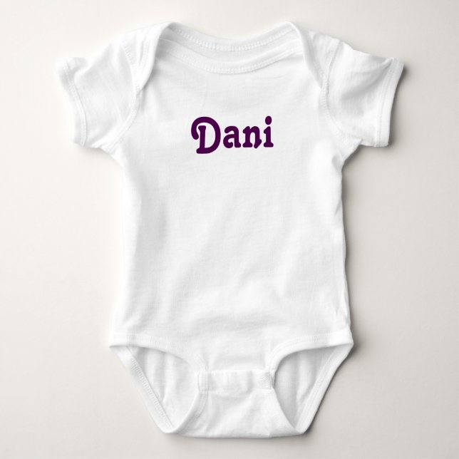 Bekleidung Baby Dani Strampler (Vorderseite)