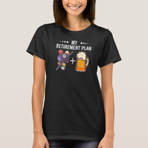 Bekleidung der Poolspieler Billard Bekleidung 8 Ba T-Shirt