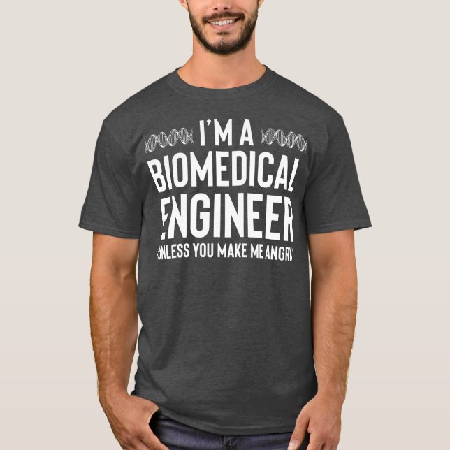 Bekleidung für biomedizinische Technik T-Shirt (Vorderseite)