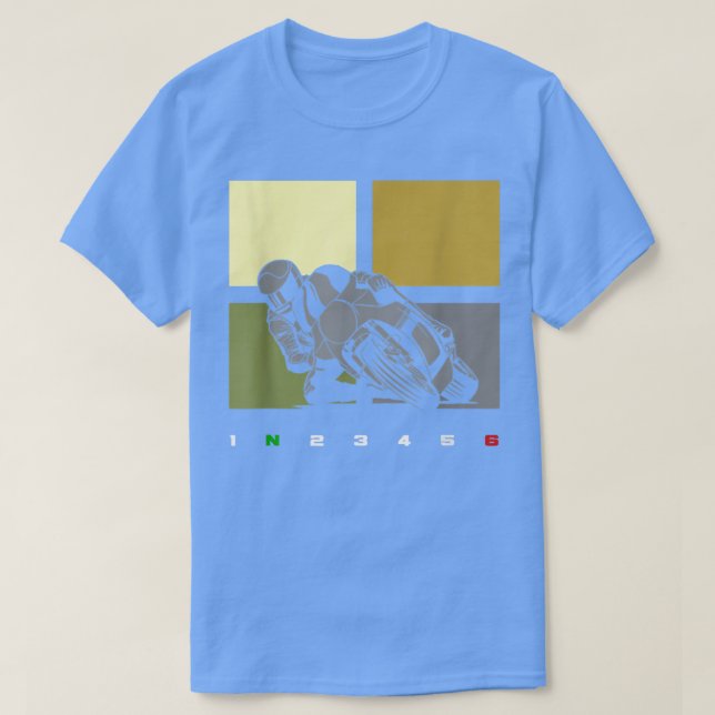 Bekleidung für Krafträder - Motorrad 111 T-Shirt (Design vorne)